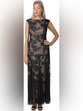 onyx nite black lace dress Onyx Nite Party Dress size 6